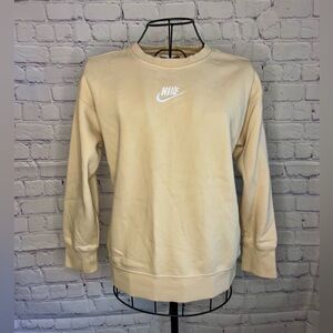 NIKE cream crewneck